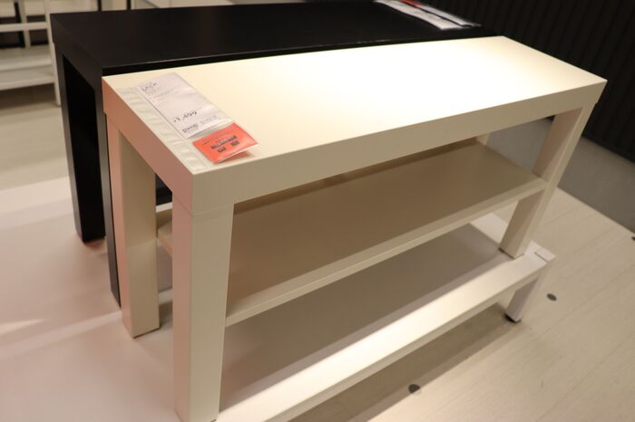 Ikea Lack イケア ラック テレビ台 サイドテーブル ブラック 本物保証 Ikea Lack イケア ラック テレビ台 サイドテーブル ブラック 本物保証