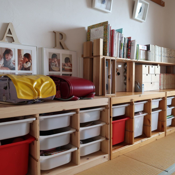 IKEAトロファストにちょい足しDIY 子どもの成長に合わせてもっと使い 
