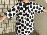 ユニクロ×マリメッコＴシャツを子供服にリメイク