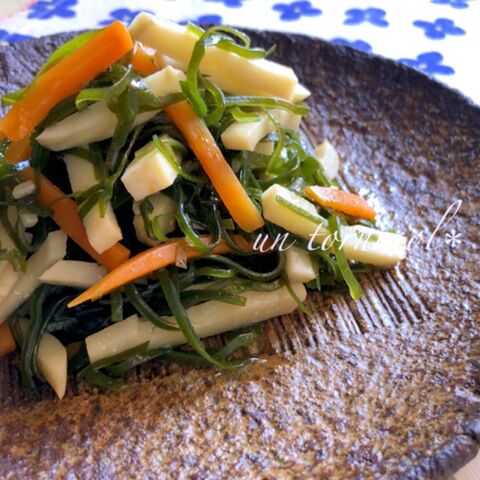 美容効果に お弁当にもオススメな 切り昆布の中華炒め 暮らしニスタ