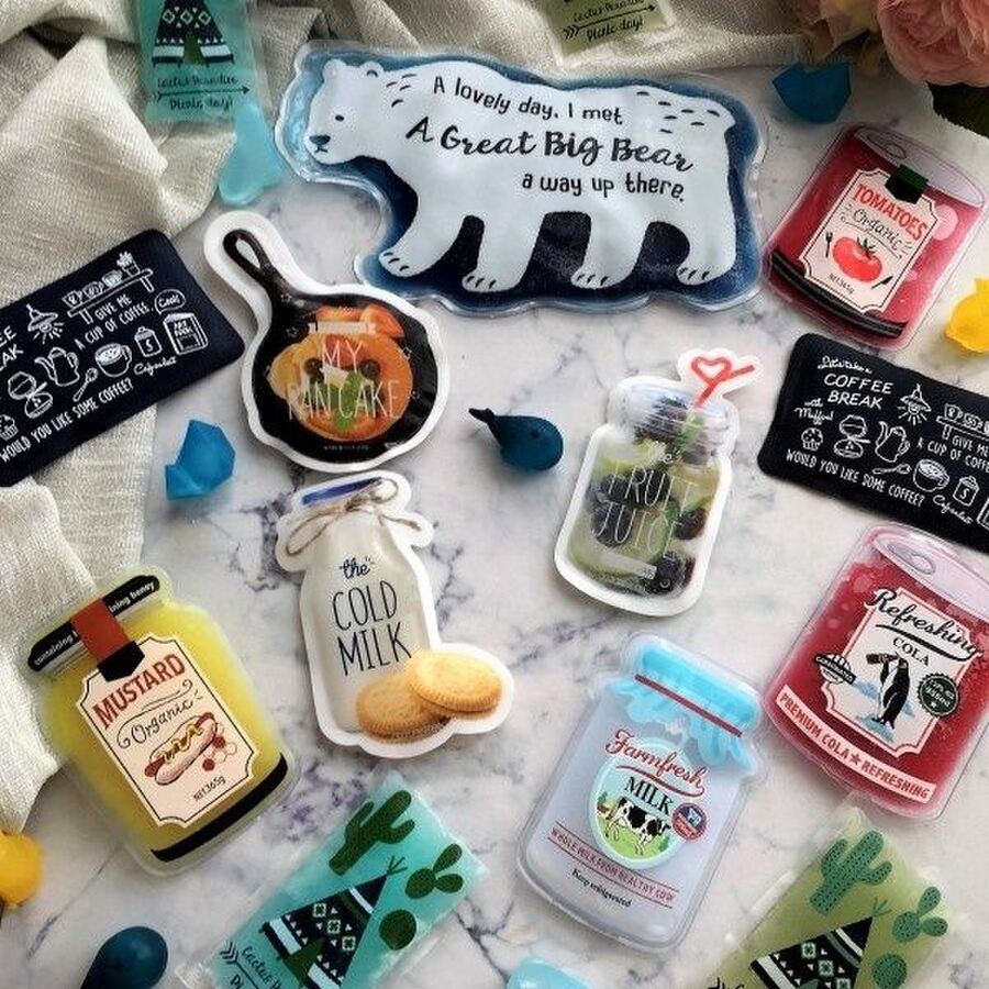 買い占めたくなるかわいさ 可愛いものいっぱいな今年の保冷剤色々 暮らしニスタ