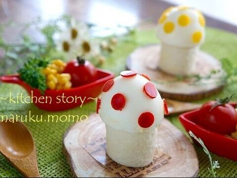 キノコが可愛い ロールサンド 折り紙でマリオの切り紙 暮らしニスタ キノコが可愛い ロールサンド 折り紙でマリオの切り紙 暮らしニスタ