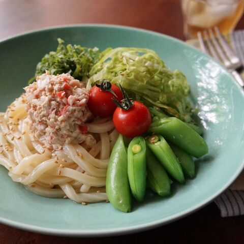 子どもに人気 ツナマヨ冷やしうどん 暮らしニスタ 子どもに人気 ツナマヨ冷やしうどん 暮らしニスタ