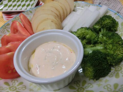 クリームチーズと混ぜるだけ 味噌で和風バーニャカウダ 暮らしニスタ