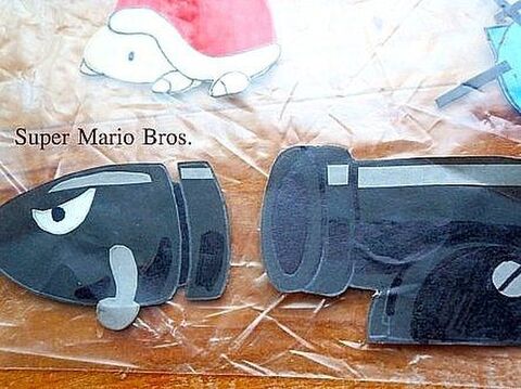 キノコが可愛い ロールサンド 折り紙でマリオの切り紙 暮らしニスタ