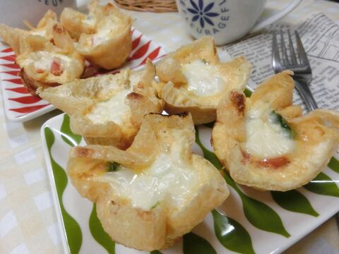 たこ焼き器でひと口サイズ 糖質制限 油揚げでプチ魚キッシュ 暮らしニスタ たこ焼き器でひと口サイズ 糖質制限 油揚げでプチ魚キッシュ 暮らしニスタ