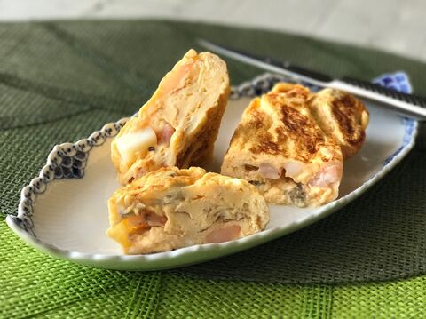 冷凍シーフードミックス 安リッチ 海鮮だし巻き卵 常備 お手軽 魚のおかず 5分 10分 暮らしニスタ