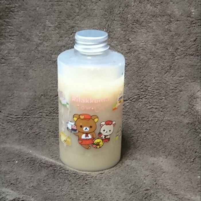 リラックマ１５周年のボトルが可愛い♡ミルクティー