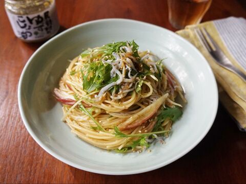 ゆずこしょう油と薬味の相性がばっちり みょうがとシラスの冷製パスタ 暮らしニスタ ゆずこしょう油と薬味の相性がばっちり みょうがとシラスの冷製パスタ 暮らしニスタ