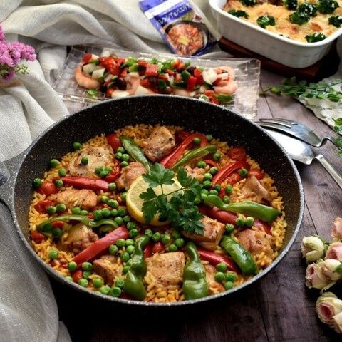 味付けはこれだけ 市販のパエリアの調味料でスペインな食卓 暮らしニスタ 味付けはこれだけ 市販のパエリアの調味料でスペインな食卓 暮らしニスタ