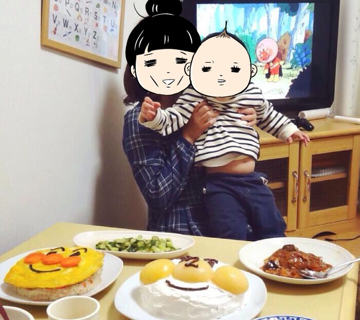 マンガ 子どもが喜ぶ 炊飯器で簡単 アンパンマン オムライス 暮らしニスタ