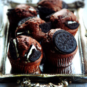 ♡超簡単失敗なし♡サラダ油deオレオマフィン♡【#チョコマフィン#お菓子#バター不使用】