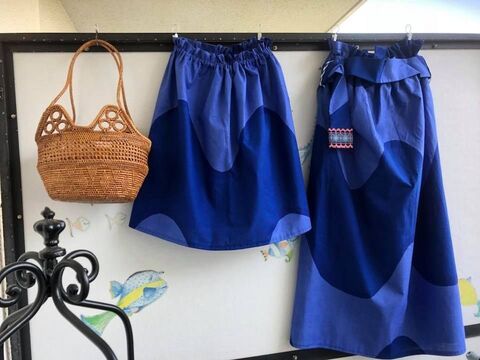 コスパ マリメッコ生地で作る親子お揃い簡単スカート 暮らしニスタ