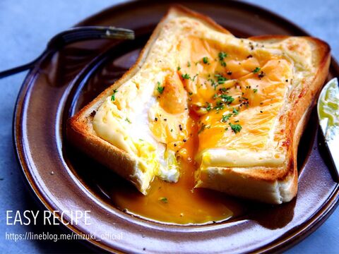 ドテマヨトースト レシピ 簡単 食パン 朝食 暮らしニスタ