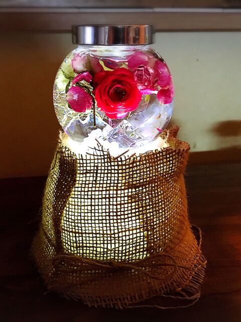 ハーバリウムライト 暮らしニスタ