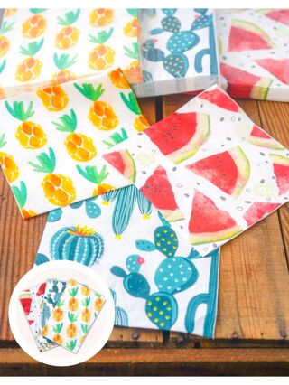 夏パーティに 枚入98円のペーパーナプキンが新発売 暮らしニスタ 夏パーティに 枚入98円のペーパーナプキンが新発売 暮らしニスタ