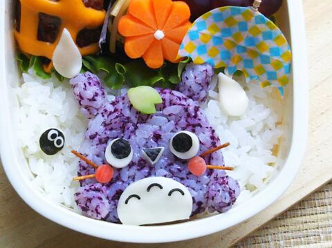 キャラ弁 傘さしトトロの梅雨弁当 暮らしニスタ キャラ弁 傘さしトトロの梅雨弁当 暮らしニスタ