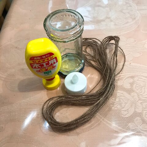 ジャムの空き瓶で 簡単ランタン 暮らしニスタ ジャムの空き瓶で 簡単ランタン 暮らしニスタ