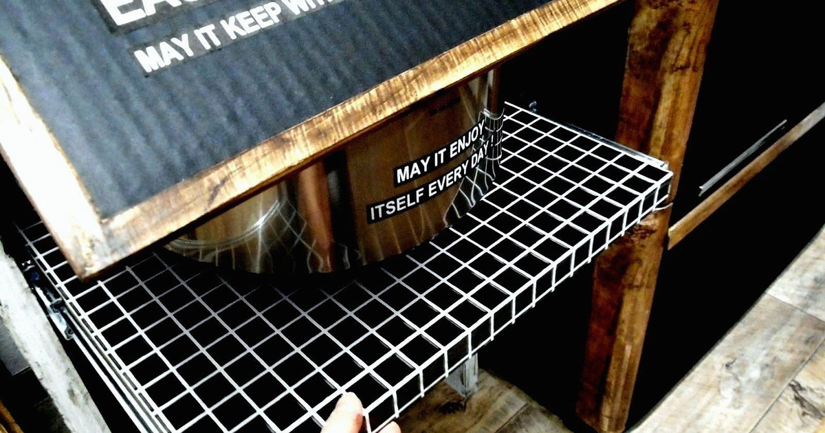 キッチン収納棚をdiy 扉作りは100均で 暮らしニスタ