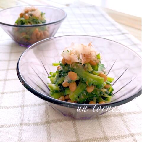下処理で苦味やわらげて 貧血予防に ゴーヤと納豆のかつおしょうが和え 暮らしニスタ 下処理で苦味やわらげて 貧血予防に ゴーヤと納豆のかつおしょうが和え 暮らしニスタ