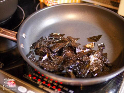 超時短 さっと炒めるだけでできる絶品おつまみ パリパリ海苔チップス 暮らしニスタ 超時短 さっと炒めるだけでできる絶品おつまみ パリパリ海苔チップス 暮らしニスタ