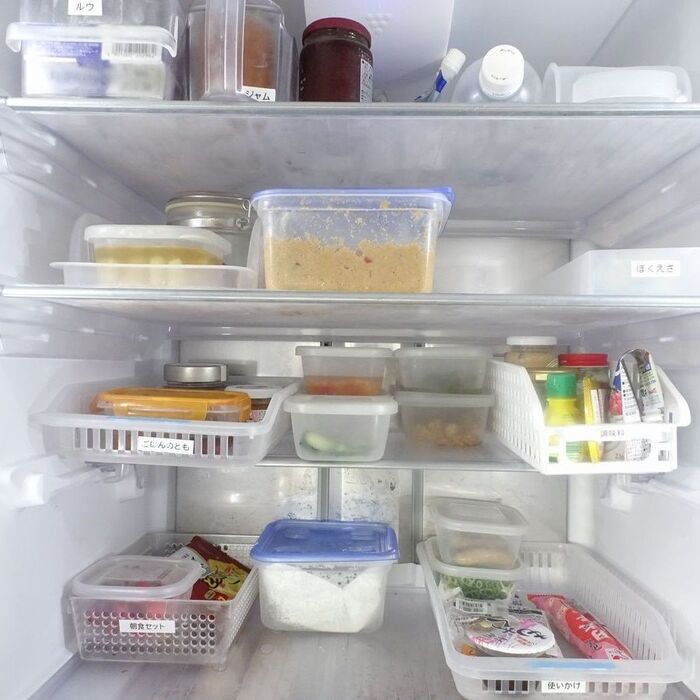 冷蔵庫に念願の余裕のスペースが！