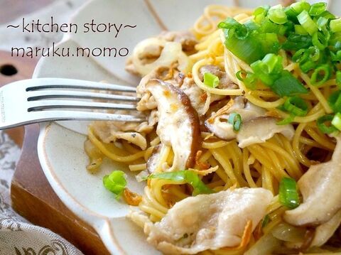 椎茸が旨い 我が家定番の にんにく醤油パスタ 暮らしニスタ