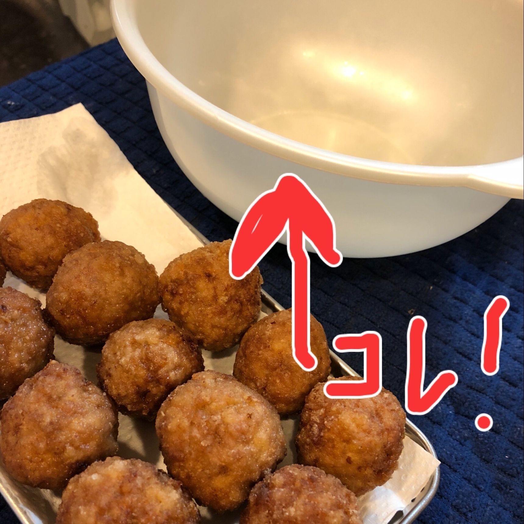 お料理の油ヨゴレ、、予洗いは基本調味料のアレでキュキュッと