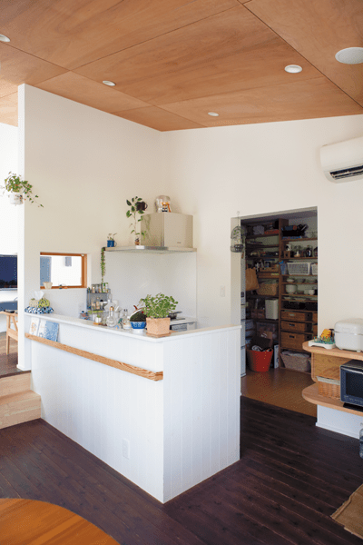 シンプルなレンジフード