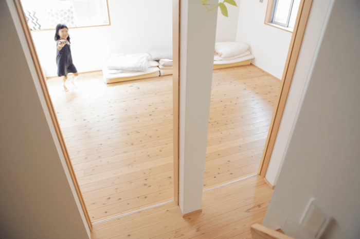 寝室になっている子ども部屋