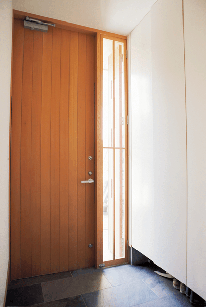 扉を閉めたまま通気できる玄関