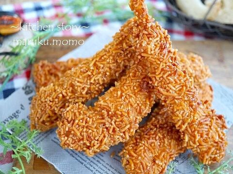 味付け無しでこの旨さ ザクカリッ ベビースター衣のフライドチキン 暮らしニスタ