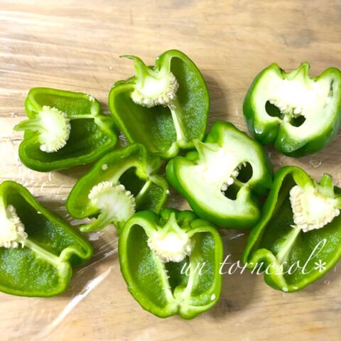 断水でもたっぷりおかず トースターde ピーマンのサバカレー詰め 暮らしニスタ