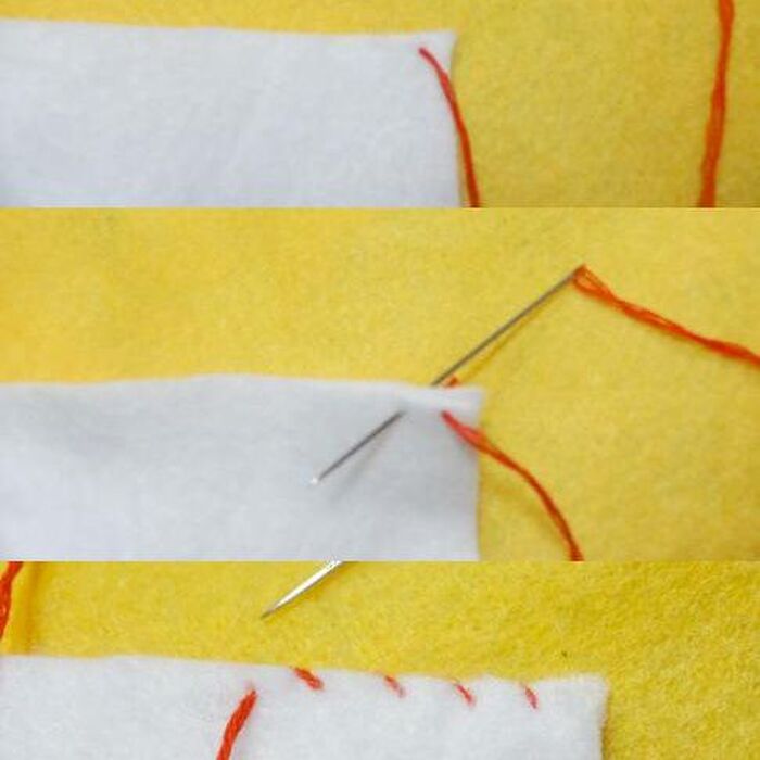 巻きかがり縫いの仕方