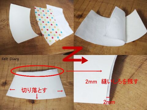 型紙が無くても作れる フェルトポットの作り方 暮らしニスタ 型紙が無くても作れる フェルトポットの作り方 暮らしニスタ
