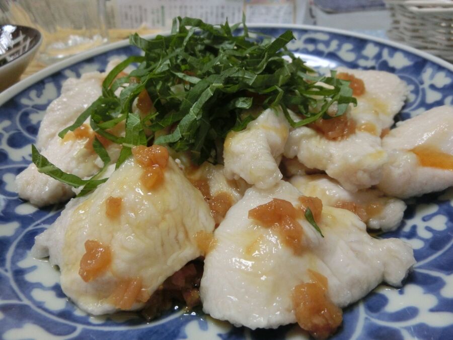 鶏むねでしっとり とぅるん 梅じそポン酢で水晶鶏 暮らしニスタ