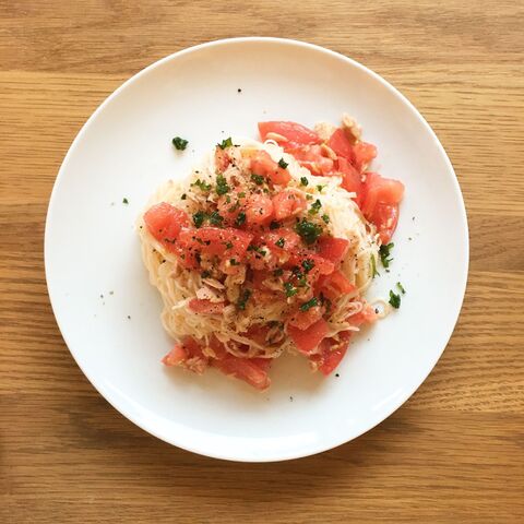 そうめんでイタリアンに ツナとトマトの冷製パスタ風そうめん 暮らしニスタ そうめんでイタリアンに ツナとトマトの冷製パスタ風そうめん 暮らしニスタ
