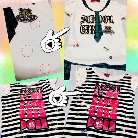 シミの付いた服は 100均のリボンやボタンで可愛く隠して再生アレンジ 暮らしニスタ シミの付いた服は 100均のリボンやボタンで可愛く隠して再生アレンジ 暮らしニスタ