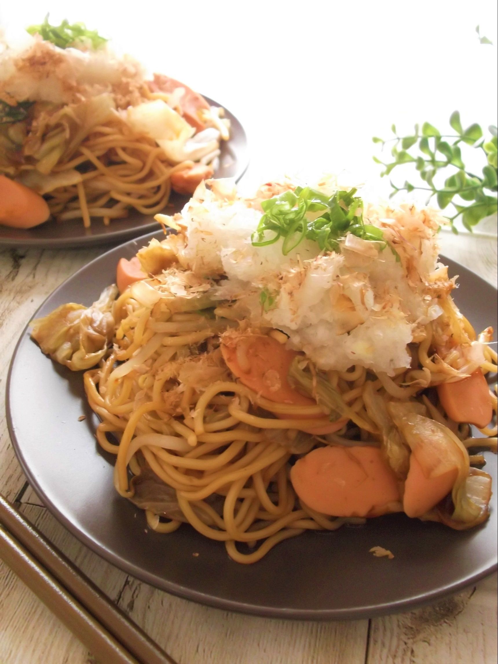 レンジで簡単 さっぱり おろしのっけレタス焼きそば 暮らしニスタ