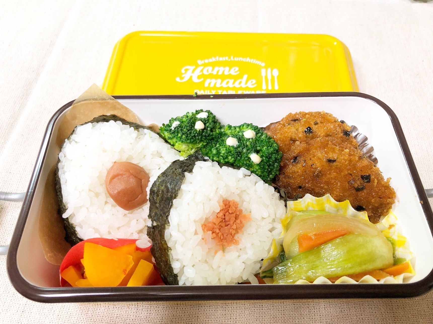 ⑤おにぎり弁当