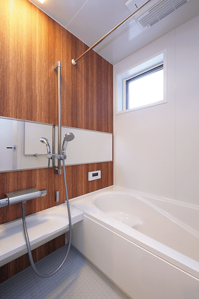 "LIXILのショールームであったシステムバス