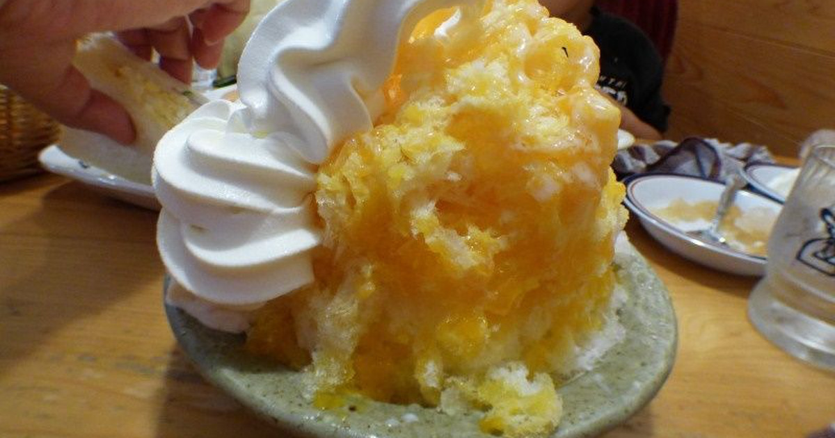 コメダ珈琲店 コスパ最高0円巨大マンゴーかき氷 シロノワール氷も 暮らしニスタ
