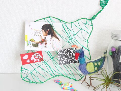 簡単 ワイヤーハンガーをリメイク活用 リーフ型オブジェを手作り 暮らしニスタ