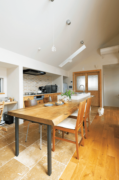 LDKの横にあるランドリールーム