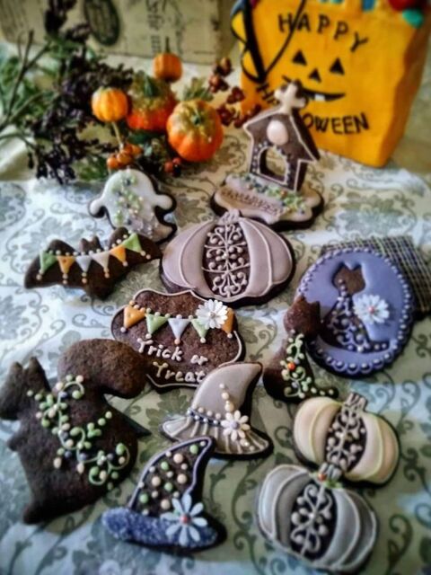 アイシングクッキーで大人ハロウィン 暮らしニスタ