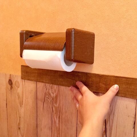 はがせる壁紙 ベニヤで トイレを腰壁にイメチェン 暮らしニスタ はがせる壁紙 ベニヤで トイレを腰壁にイメチェン 暮らしニスタ