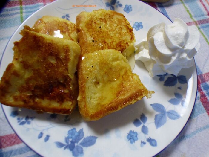 【簡単レシピ】フレンチトーストモーニング！