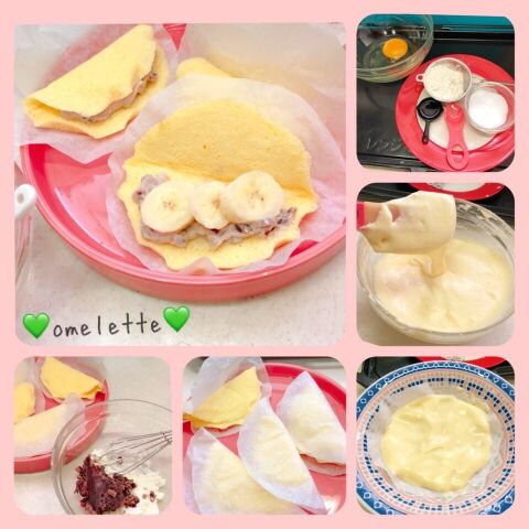 レンジde簡単オムレット 暮らしニスタ