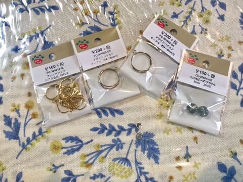 パーツクラブで簡単おしゃれピアス 暮らしニスタ