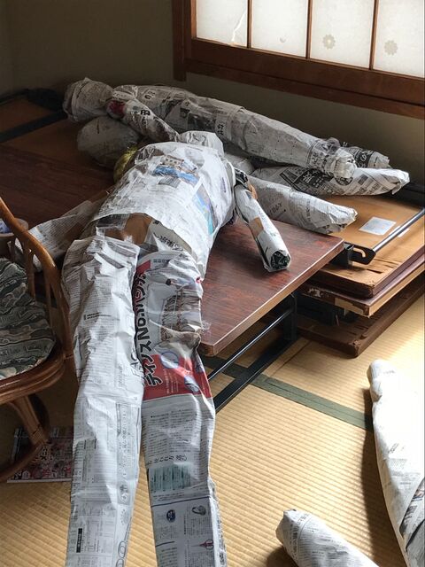 ハロウィン 手作りお化け屋敷 恐怖のキャンプ場 暮らしニスタ